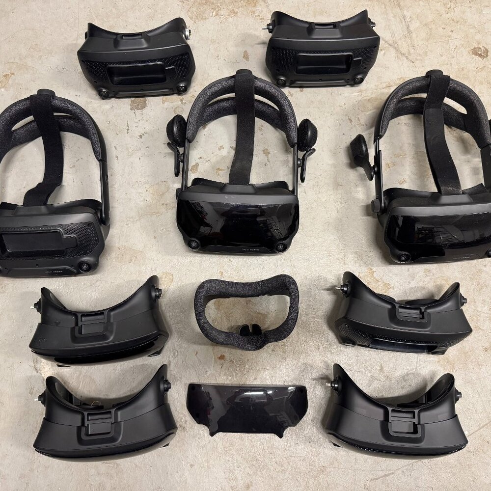 🔥 9x VALVE INDEX VR HEADSET Bundle – For Parts/Repair – Untested Mixed Lot 🔥